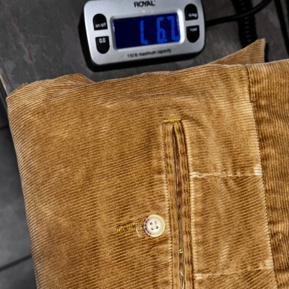 Polo Ralph Lauren Corduroy Pants Men 34/34‎ Brown Excellent Stretch Classic Fit